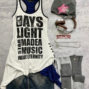 Women’s White Tank Top